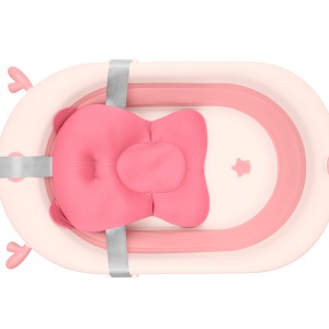 Μαλακό Μαξιλαράκι Στήριξης Μπάνιου Ροζ Kikka boo Μαλακό Μαξιλαράκι Στήριξης Μπάνιου Ροζ Kikka boo