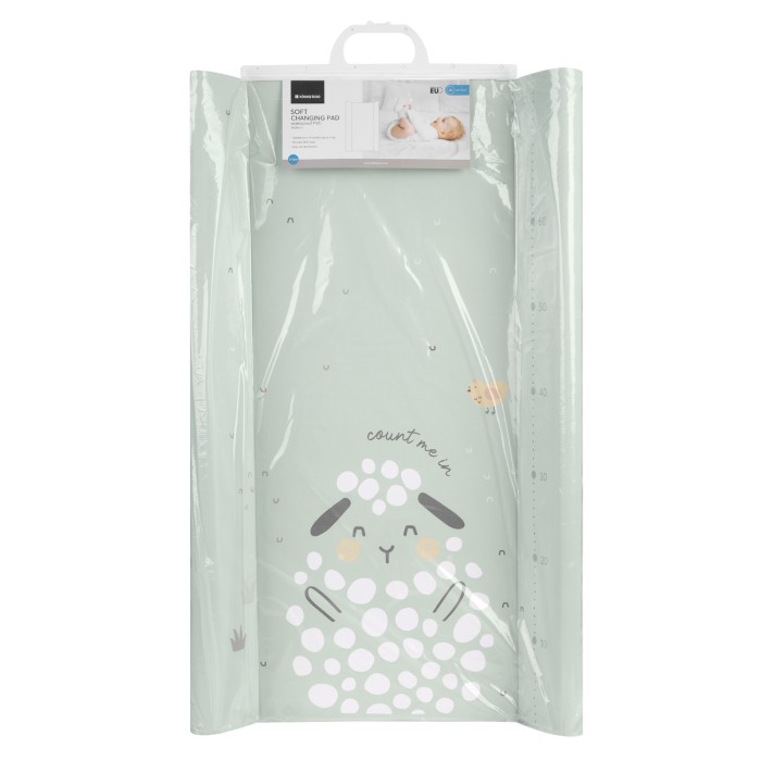 Μαλακή αλλαξιέρα PVC 50x80 εκ. Sleepy Sheep - Kikka Boo Μαλακή αλλαξιέρα PVC 50x80 εκ. Sleepy Sheep - Kikka Boo