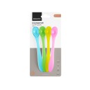 Βρεφικά Κουτάλια 4τμχ Rainbow Kikka Boo