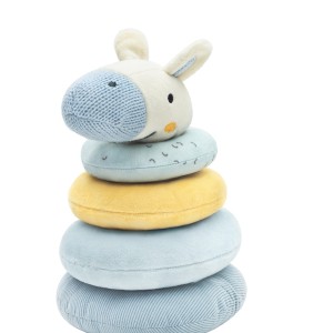 Kikka Boo Παιχνίδι Πύργος Στοίβαξης Stripy Friends