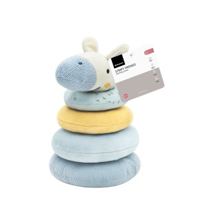 Kikka Boo Παιχνίδι Πύργος Στοίβαξης Stripy Friends Kikka Boo Παιχνίδι Πύργος Στοίβαξης Stripy Friends