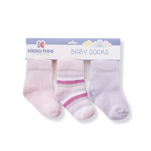 Βρεφικές κάλτσες με ρίγες μωβ 2-3 ετών - Kikka Boo Βρεφικές κάλτσες με ρίγες μωβ 2-3 ετών - Kikka Boo