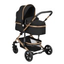 Καρότσι 3σε1 με μετατρεπόμενο κάθισμα Amaia Μαύρο 2024 - Kikka Boo Καρότσι 3σε1 με μετατρεπόμενο κάθισμα Amaia Μαύρο 2024 - Kikka Boo