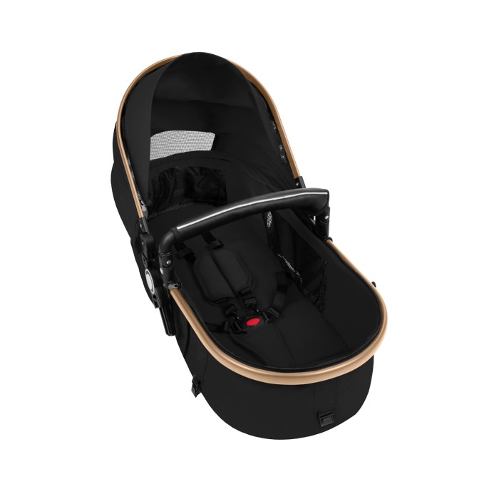 Καρότσι 3σε1 με μετατρεπόμενο κάθισμα Amaia Μαύρο 2024 - Kikka Boo Καρότσι 3σε1 με μετατρεπόμενο κάθισμα Amaia Μαύρο 2024 - Kikka Boo