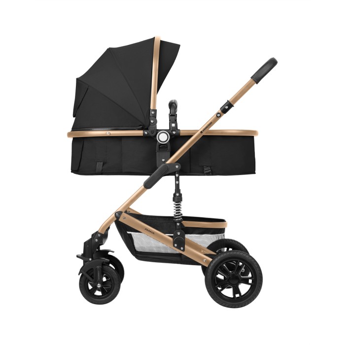 Καρότσι 3σε1 με μετατρεπόμενο κάθισμα Amaia Μαύρο 2024 - Kikka Boo Καρότσι 3σε1 με μετατρεπόμενο κάθισμα Amaia Μαύρο 2024 - Kikka Boo