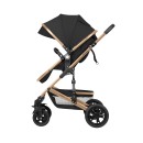 Καρότσι 3σε1 με μετατρεπόμενο κάθισμα Amaia Μαύρο 2024 - Kikka Boo Καρότσι 3σε1 με μετατρεπόμενο κάθισμα Amaia Μαύρο 2024 - Kikka Boo