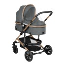 Καρότσι 3σε1 με μετατρεπόμενο κάθισμα Amaia Σκούρο Γκρι 2024 - Kikka Boo Καρότσι 3σε1 με μετατρεπόμενο κάθισμα Amaia Σκούρο Γκρι 2024 - Kikka Boo