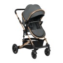 Καρότσι 3σε1 με μετατρεπόμενο κάθισμα Amaia Σκούρο Γκρι 2024 - Kikka Boo Καρότσι 3σε1 με μετατρεπόμενο κάθισμα Amaia Σκούρο Γκρι 2024 - Kikka Boo