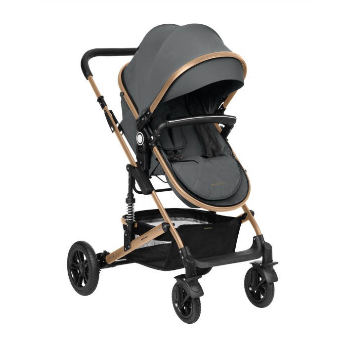 Καρότσι 3σε1 με μετατρεπόμενο κάθισμα Amaia Σκούρο Γκρι 2024 - Kikka Boo Καρότσι 3σε1 με μετατρεπόμενο κάθισμα Amaia Σκούρο Γκρι 2024 - Kikka Boo