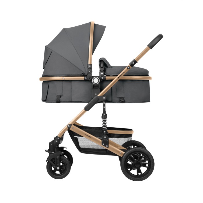 Καρότσι 3σε1 με μετατρεπόμενο κάθισμα Amaia Σκούρο Γκρι 2024 - Kikka Boo Καρότσι 3σε1 με μετατρεπόμενο κάθισμα Amaia Σκούρο Γκρι 2024 - Kikka Boo