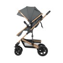 Καρότσι 3σε1 με μετατρεπόμενο κάθισμα Amaia Σκούρο Γκρι 2024 - Kikka Boo Καρότσι 3σε1 με μετατρεπόμενο κάθισμα Amaia Σκούρο Γκρι 2024 - Kikka Boo