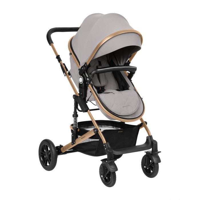 Καρότσι 3σε1 με μετατρεπόμενο κάθισμα Amaia Ανοιχτό Γκρι 2024 - Kikka Boo Καρότσι 3σε1 με μετατρεπόμενο κάθισμα Amaia Ανοιχτό Γκρι 2024 - Kikka Boo