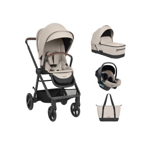 Stroller 3in1 with carrycot Mia Beige 2026 - Kikka Boo