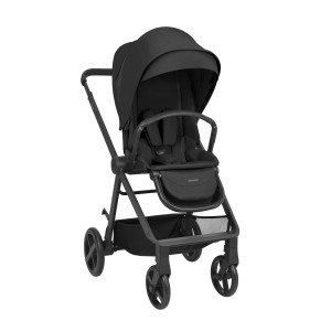Stroller 3in1 with carrycot Mia Black 2026 - Kikka Boo