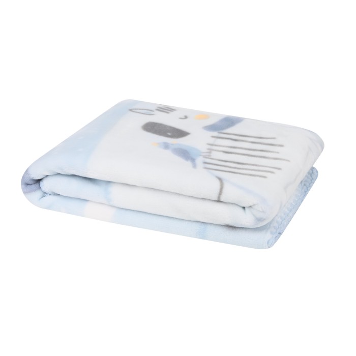 Πολύ μαλακή κουβέρτα 110/140 εκ Stripy Friends - Kikka Boo