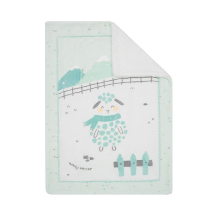 Πολύ μαλακή κουβέρτα sherpa 110/140 εκ Sleepy Sheep - Kikka Boo