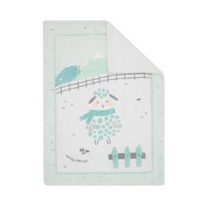 Σούπερ Μαλακή Κουβέρτα Sherpa 80/110 cm Sleepy Sheep Kikka Boo
