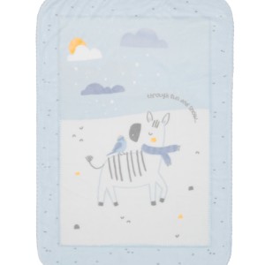 Σούπερ Μαλακή Κουβέρτα 80/110 cm Stripy Friends Kikka Boo