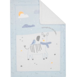 Σούπερ Μαλακή Κουβέρτα Sherpa 80/110 cm Stripy Friends Kikka Boo