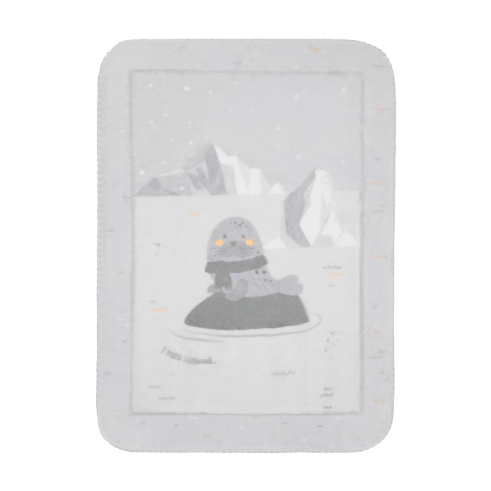 Σούπερ Μαλακή Κουβέρτα 110/140 cm Seally Me Kikka Boo Σούπερ Μαλακή Κουβέρτα 110/140 cm Seally Me Kikka Boo