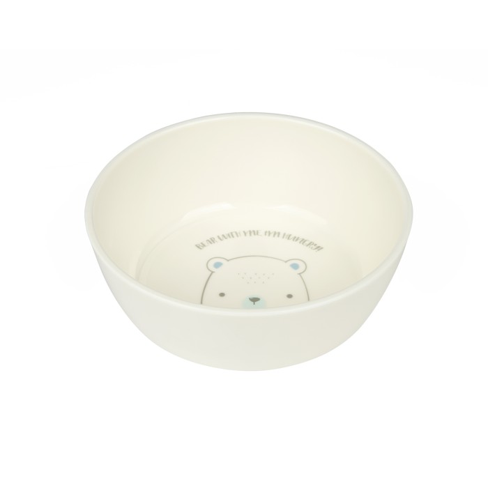 Σετ Φαγητού Πολυπροπυλενίου PP Bear With Me Μπλε Kikka Boo Σετ Φαγητού Πολυπροπυλενίου PP Bear With Me Μπλε Kikka Boo