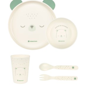 Σετ Φαγητού Πολυπροπυλενίου PP Bear With Me Μέντα Kikka Boo