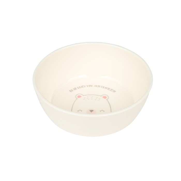 Σετ Φαγητού Πολυπροπυλενίου PP Bear With Me Ροζ Kikka Boo Σετ Φαγητού Πολυπροπυλενίου PP Bear With Me Ροζ Kikka Boo