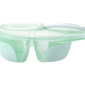 Δοχείο Φαγητού Mε Χωρίσματα Kαι Kουτάλι Tasty Μέντα Kikka Boo