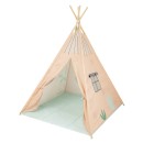 Ξύλινη σκηνή teepee με επενδυμένο στρώμα - Πορτοκαλί Σπιτάκι - Kikka Boo Ξύλινη σκηνή teepee με επενδυμένο στρώμα - Πορτοκαλί Σπιτάκι - Kikka Boo