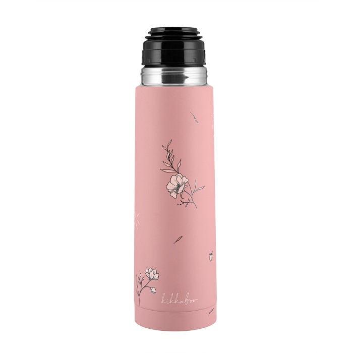 Θερμός 500ml Flora Blush - Kikka Boo Θερμός 500ml Flora Blush - Kikka Boo