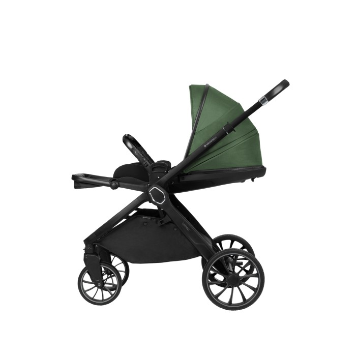 Καρότσι 2σε1 με πορτ-μπεμπέ Tiffany Χακί Πράσινο 2024 - Kikka Boo
