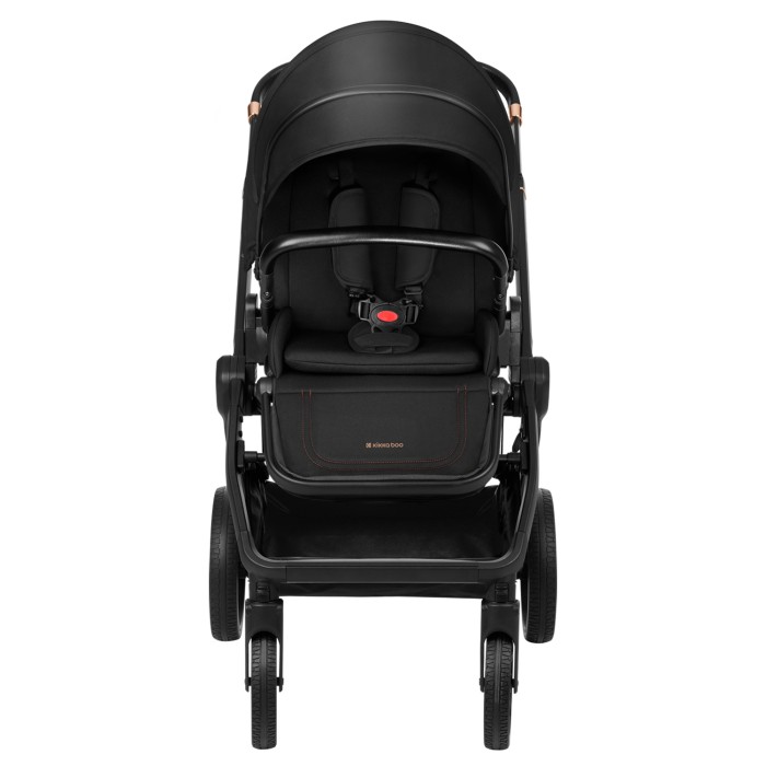 Καρότσι 2σε1 με πορτ-μπεμπέ Tiffany Μαύρο 2024 - Kikka Boo
