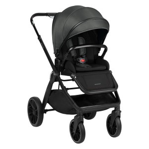 Καρότσι 2σε1 με πορτ-μπεμπέ Tiffany Σκούρο Γκρι 2024 - Kikka Boo