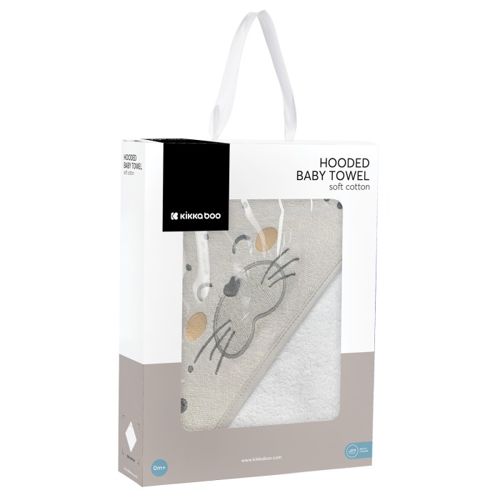 Βρεφική Πετσετούλα Μπάνιου 90x90cm Seally Me Kikka Boo Βρεφική Πετσετούλα Μπάνιου 90x90cm Seally Me Kikka Boo