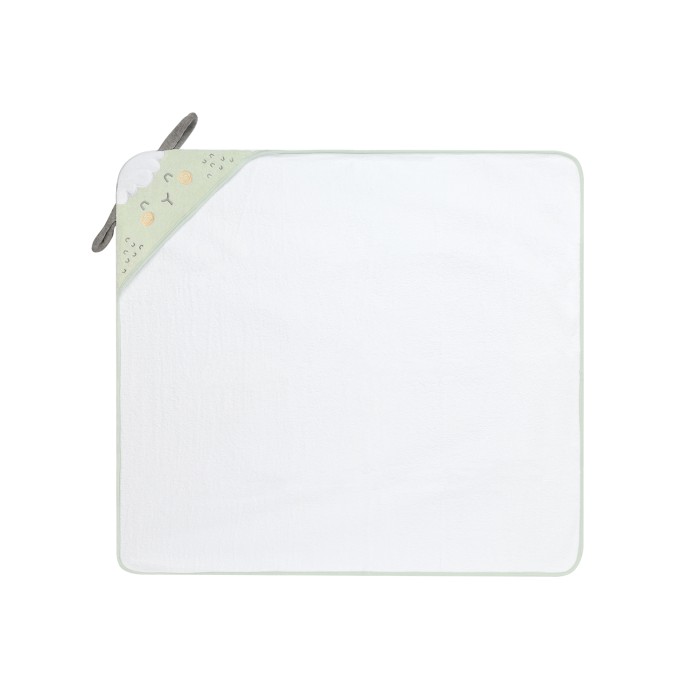 Βρεφική Πετσετούλα Μπάνιου 90x90cm Sleepy Sheep Kikka Boo Βρεφική Πετσετούλα Μπάνιου 90x90cm Sleepy Sheep Kikka Boo
