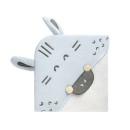 Βρεφική Πετσετούλα Μπάνιου 90x90cm Stripy Friends Kikka Boo Βρεφική Πετσετούλα Μπάνιου 90x90cm Stripy Friends Kikka Boo