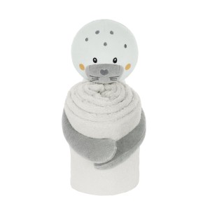 Κουβέρτα Αγκαλιάς Με Λούτρινο Παιχνίδι Seally Me Kikka Boo