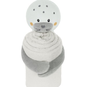 Κουβέρτα Αγκαλιάς Με Λούτρινο Παιχνίδι Seally Me Kikka Boo