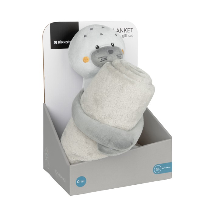 Κουβέρτα Αγκαλιάς Με Λούτρινο Παιχνίδι Seally Me Kikka Boo Κουβέρτα Αγκαλιάς Με Λούτρινο Παιχνίδι Seally Me Kikka Boo