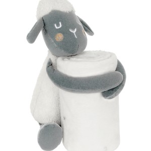 Κουβέρτα Αγκαλιάς Με Λούτρινο Παιχνίδι Sleepy Sheep Kikka Boo Κουβέρτα Αγκαλιάς Με Λούτρινο Παιχνίδι Sleepy Sheep Kikka Boo