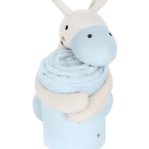 Κουβέρτα Αγκαλιάς Με Λούτρινο Παιχνίδι Stripy Friends Kikka Boo