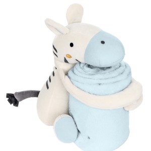 Κουβέρτα Αγκαλιάς Με Λούτρινο Παιχνίδι Stripy Friends Kikka Boo Κουβέρτα Αγκαλιάς Με Λούτρινο Παιχνίδι Stripy Friends Kikka Boo