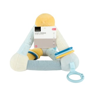 Τρίγωνο παιχνίδι δραστηριοτήτων Stripy Friends - Kikka Boo Τρίγωνο παιχνίδι δραστηριοτήτων Stripy Friends - Kikka Boo