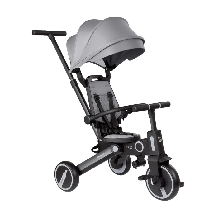 Τρίκυκλο 7σε1 Trix Γκρι - Kikka Boo Τρίκυκλο 7σε1 Trix Γκρι - Kikka Boo