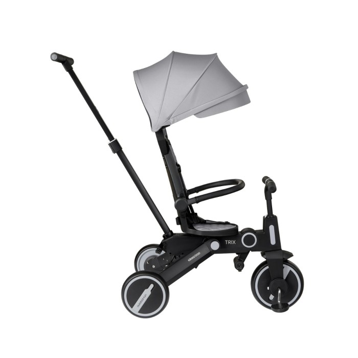 Τρίκυκλο 7σε1 Trix Γκρι - Kikka Boo Τρίκυκλο 7σε1 Trix Γκρι - Kikka Boo