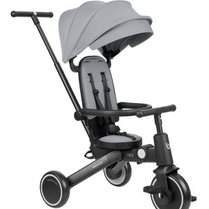 Τρίκυκλο 8σε1 Trix 2 Γκρι - Kikka Boo