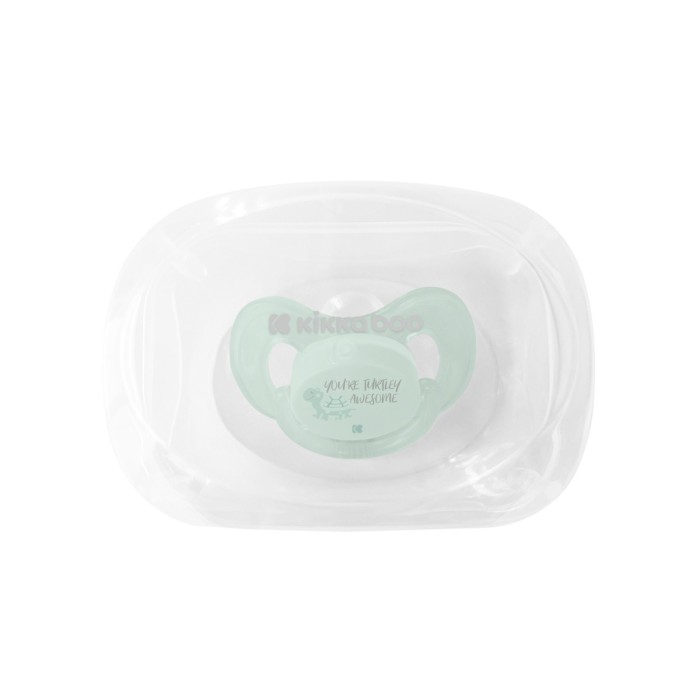 Πιπίλα 0-6 μηνών Turtley Awesome Μέντα 2 τεμ. - Kikka Boo Πιπίλα 0-6 μηνών Turtley Awesome Μέντα 2 τεμ. - Kikka Boo