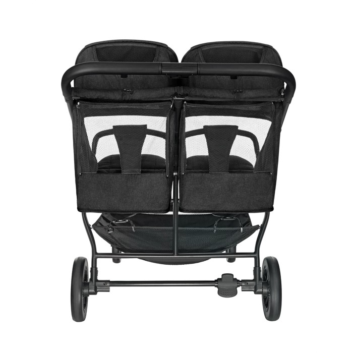 Καρότσι διδύμων Happy 2 Μαύρο 2024 - Kikka Boo Καρότσι διδύμων Happy 2 Μαύρο 2024 - Kikka Boo