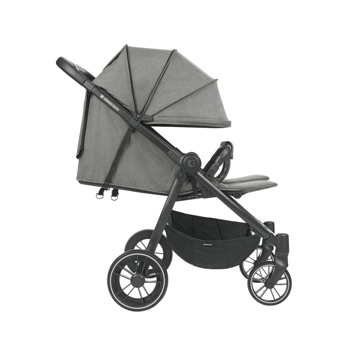 Καρότσι διδύμων Happy 2 Ανοιχτό Γκρι 2024 - Kikka Boo Καρότσι διδύμων Happy 2 Ανοιχτό Γκρι 2024 - Kikka Boo