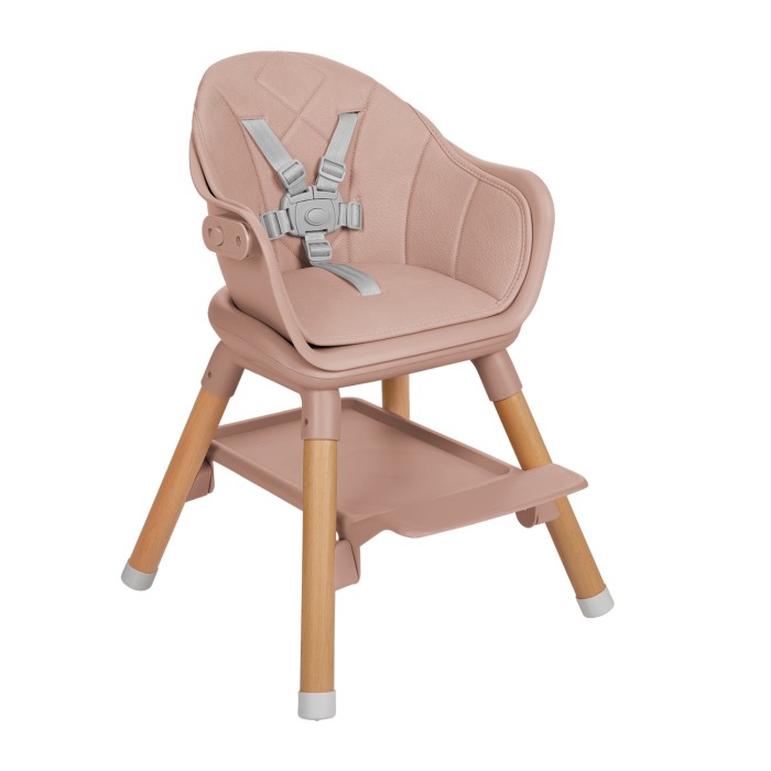 Καρεκλάκι φαγητού 6σε1 Woody Ροζ 2024 - Kikka Boo Καρεκλάκι φαγητού 6σε1 Woody Ροζ 2024 - Kikka Boo